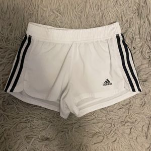Xs women’s white adidas shorts